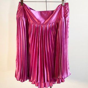 Magenta Accordion Pleat To The Max Skirt, NWT, Perfect Condition